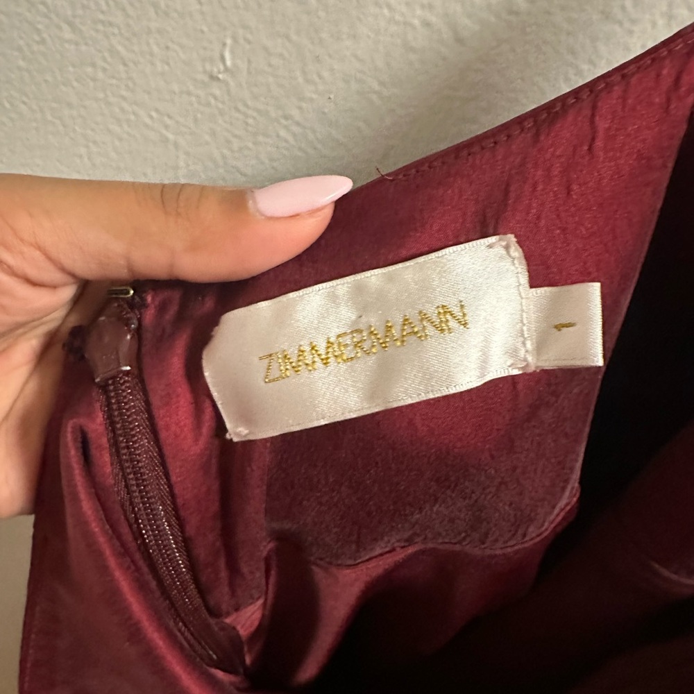 Beautiful Silk Zimmermann Red Dress.. - image 3